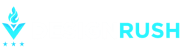 DesignRush agency ratings platform white logo